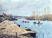 Seine bei Port Marly Alfred Sisley